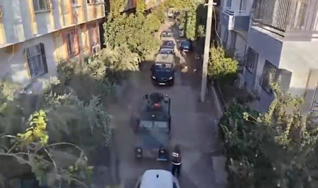 Gaziantep’te polis ekipleri tarafından gerçekleştirilen operasyonda 50 kök kenevir ele