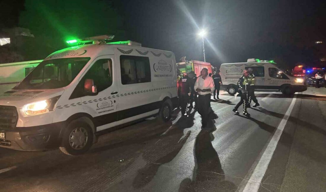 Gaziantep’teki bir kaza sonucunda hayatını kaybeden 7 kişinin kimlikleri tespit