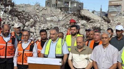 Gazze Şeridi’nde İsrail tarafından saldırıya uğrayan ve 2023 yılında yıkılan