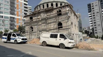 Tarsus ilçesinde bir cami inşaatında gece nöbetçilik yapan 56 yaşındaki