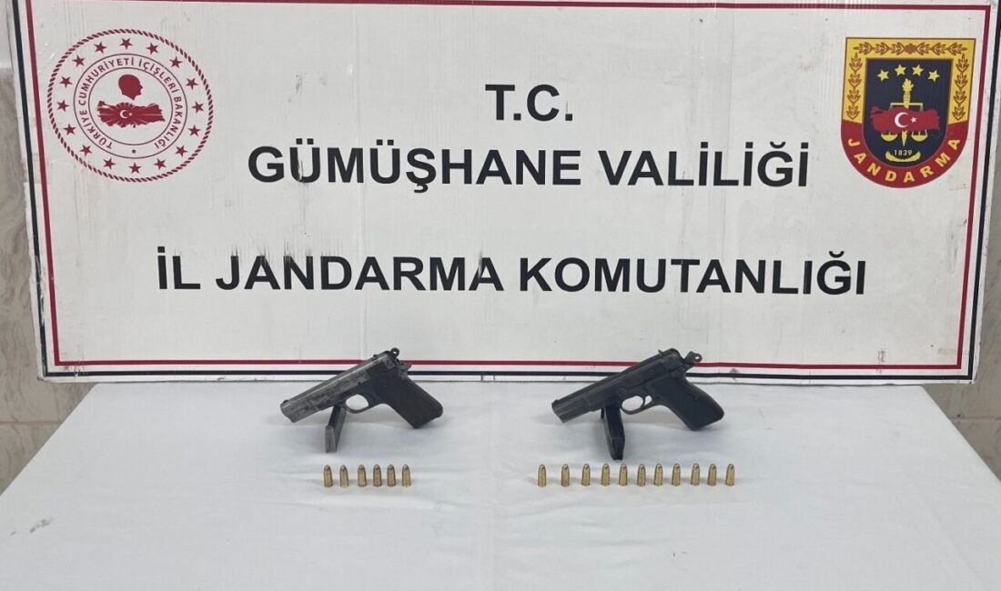 Gümüşhane’nin Kürtün ilçesinde jandarma ekipleri tarafından gerçekleştirilen operasyonda, 2 kişinin