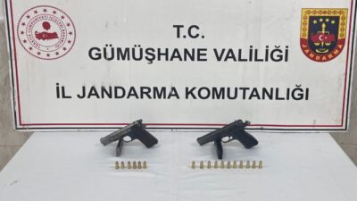 Gümüşhane’nin Kürtün ilçesinde jandarma ekipleri tarafından gerçekleştirilen operasyonda, 2 kişinin