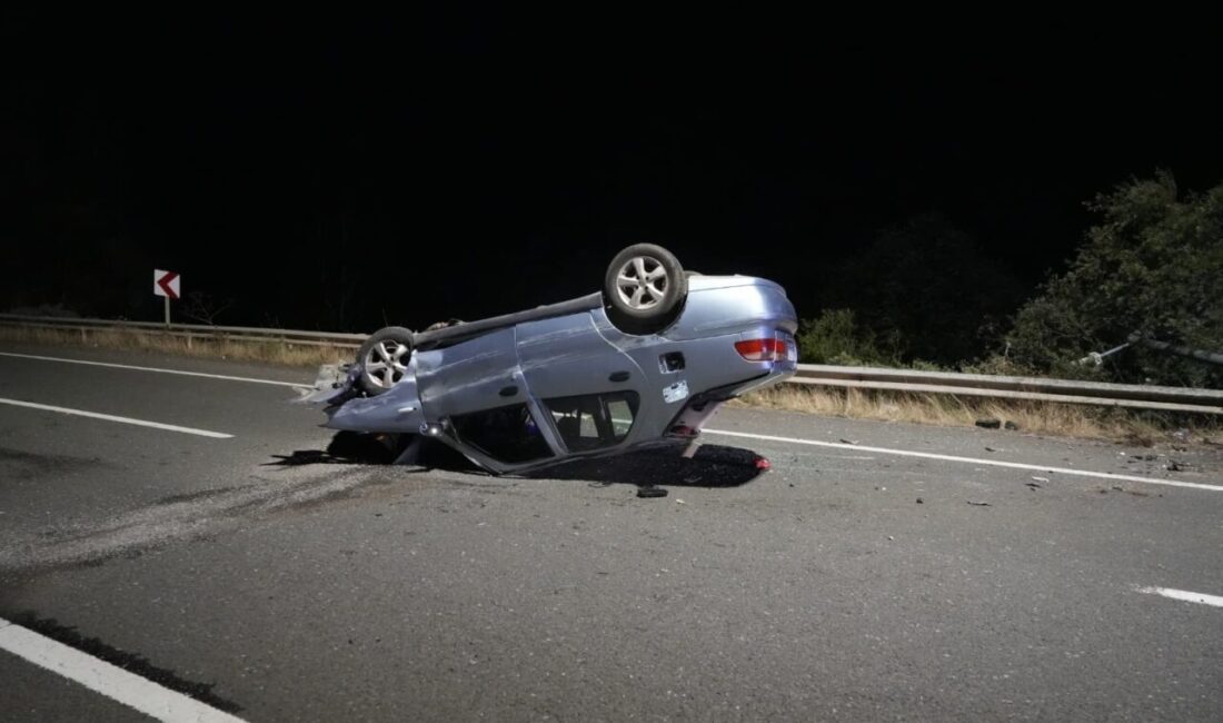 Gümüşhane ilinde meydana gelen trafik kazasında bir kişi yaralandı. Kaza,