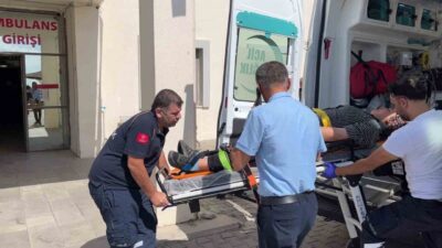 Besni ilçesinde meydana gelen trafik kazasında bir otomobil ile bir