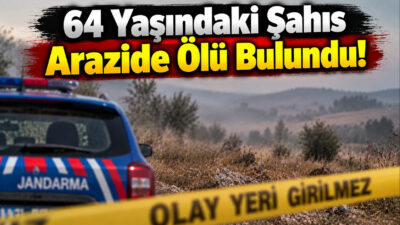 Kırşehir’in Çiçekdağı ilçesine bağlı Halaçlı köyü kırsalında hareketsiz yatan bir