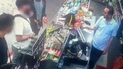 Edirne’nin Hamzabeyli yolu üzerinde bulunan bir akaryakıt istasyonunda yaşanan olayda,