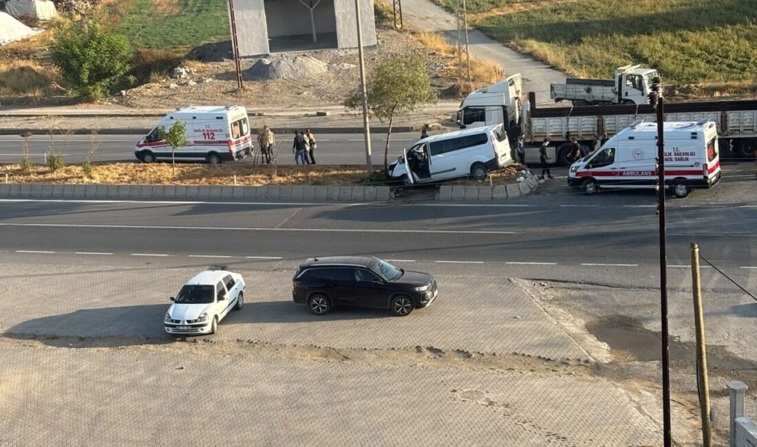 Muş’un Hasköy ilçesinde meydana gelen trafik kazasında bir tır ile