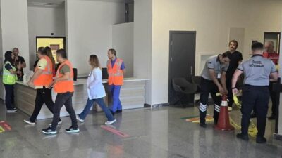 DÜZCE(İHA) – Akçakoca ilçesindeki devlet hastanesinde, rehine olaylarına karşı personelin