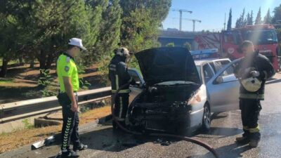 Antalya’da, bir sürücü hastaneden taburcu olduktan sonra evine gitmek üzere