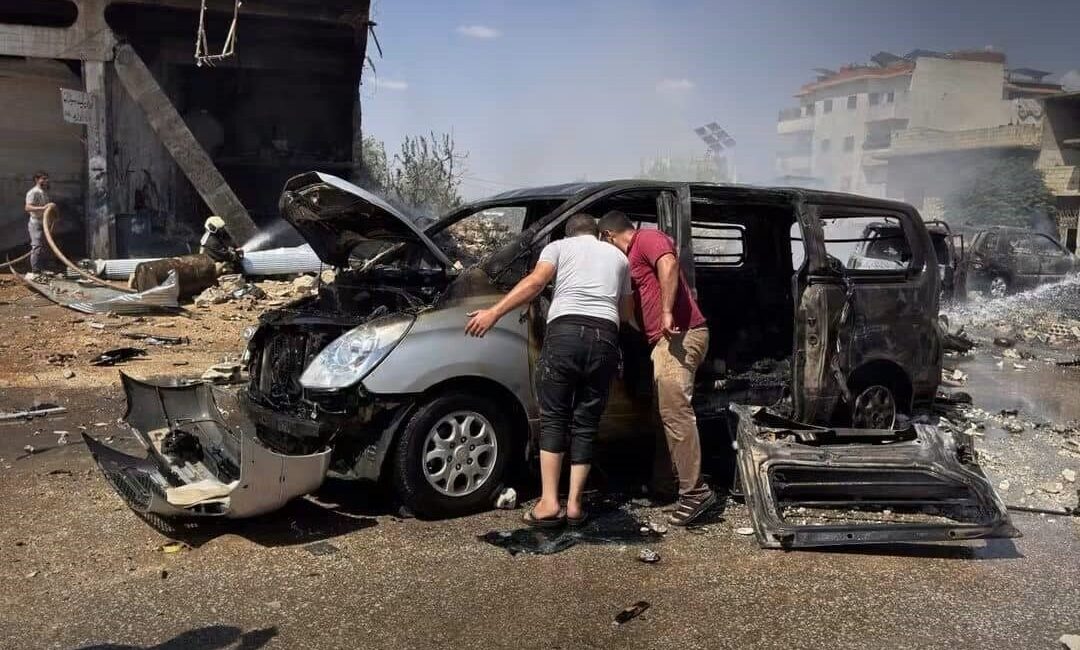 Suriye’nin İdlib kırsalında meydana gelen patlama sonucunda 5 kişi yaşamını