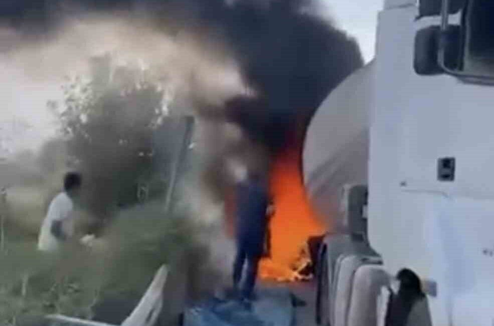 Iğdır, Küllük köyü yakınlarında meydana gelen olayda, seyir halindeki bir
