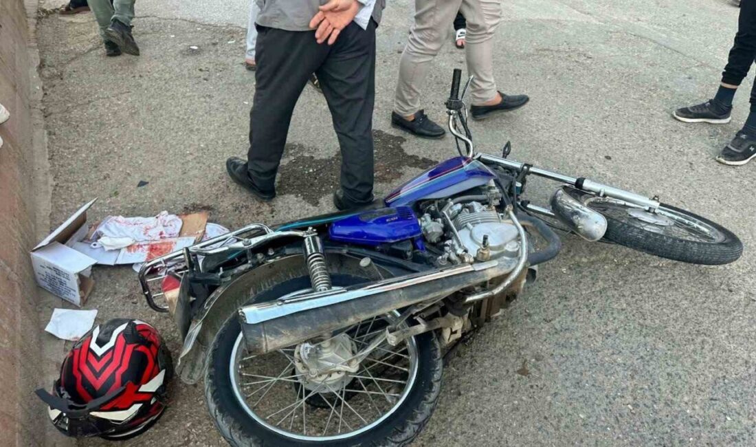 Adıyaman ilinde meydana gelen trafik kazasında, iki motosikletin çarpışması sonucunda