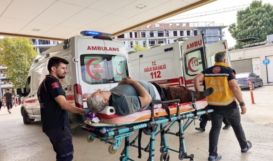 Bursa’nın İnegöl ilçesinde 57 yaşındaki bir adam, evinin çatısını tamir