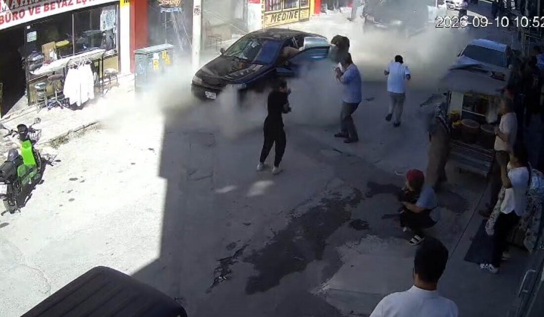 Ereğli ilçesinde bir iş yerinde meydana gelen tüp patlaması paniğe