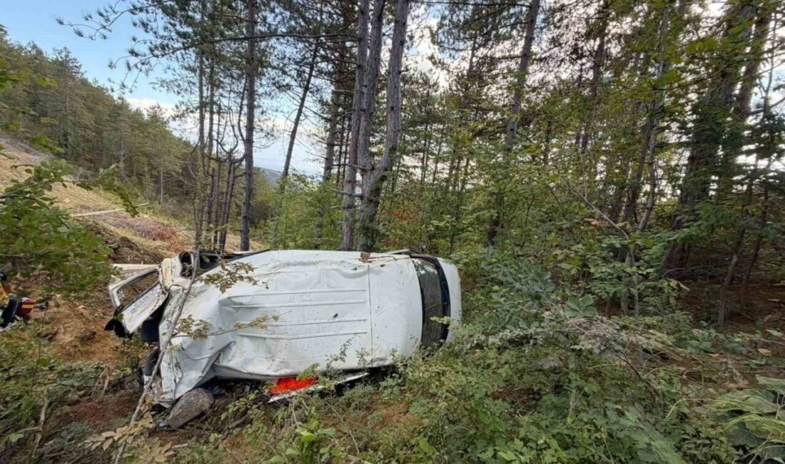 Çatalzeytin ilçesinde yaşanan feci kaza, 100 metrelik bir şarampolda işçileri
