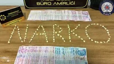 Hatay’ın İskenderun ilçesinde faaliyet gösteren Narkotik Suçlarla Mücadele Büro Amirliği