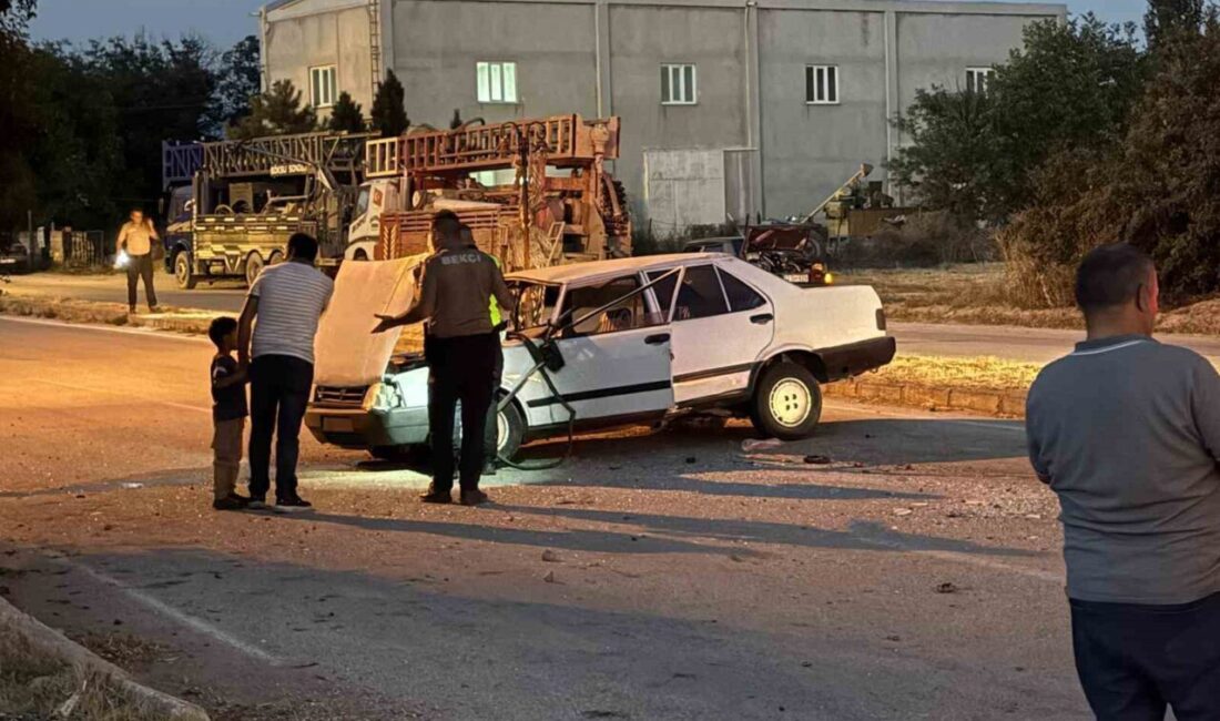 Isparta’nın Şarkikaraağaç ilçesinde dün akşam meydana gelen trafik kazasında, Çarıksaraylar