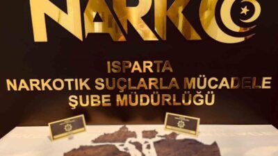 Isparta’da gerçekleştirilen bir operasyonda, polis ekipleri tarafından uyuşturucu ticaretine karşı