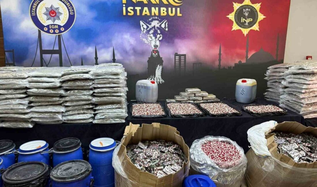 İstanbul’da, 18 Ağustos ile 15 Eylül tarihleri arasında gerçekleştirilen operasyonlarda