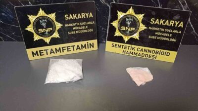 İstanbul’dan Sakarya’ya uyuşturucu madde taşıdıkları belirlenen 2 şüpheli, Anadolu Otoyolu