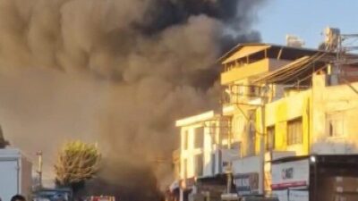 İzmir’in Buca ilçesinde bir iş yerinde sabah saatlerinde meydana gelen