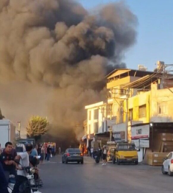 İzmir’in Buca ilçesinde bir iş yerinde sabah saatlerinde meydana gelen