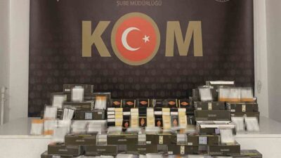 Kocaeli’nin İzmit ilçesinde düzenlenen operasyonda, Kaçakçılık ve Organize Suçlarla Mücadele