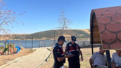 Afyonkarahisar’ın Sandıklı ilçesinde jandarma ekipleri, Akdağ Tabiat Parkı, Hüdai Kaplıcaları