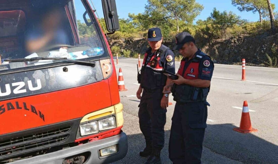 Muğla İl Jandarma Komutanlığı Trafik Jandarması ekipleri, 7-13 Eylül 2026