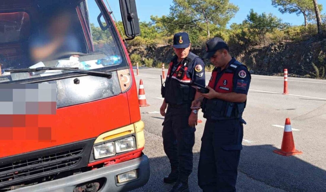 Muğla ilinde Jandarma Trafik Timleri tarafından 21-27 Eylül tarihleri arasında