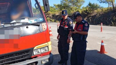 Muğla ilinde Jandarma Trafik Timleri tarafından 21-27 Eylül tarihleri arasında