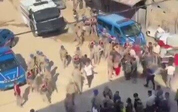 Hatay’ın Reyhanlı ilçesine bağlı Harran Mahallesi’nde kaçak elektrik kullanımı tespit