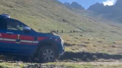 Rize’nin Çamlıhemşin ilçesine bağlı Avusor Yaylası Kaçkar Dağı bölgesinde, kaybolan