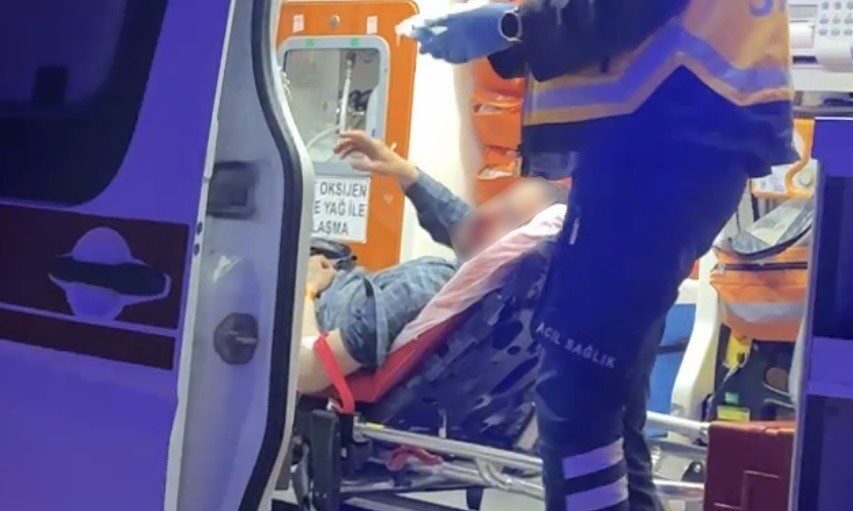 Eskişehir’de bir kadının çığlık atması sonucu, çevredeki vatandaşlar tarafından tepki