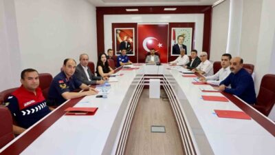 Adıyaman’ın Kahta ilçesinde, Kaymakam Muhammed Üsame Soysal başkanlığında, okul güvenliği