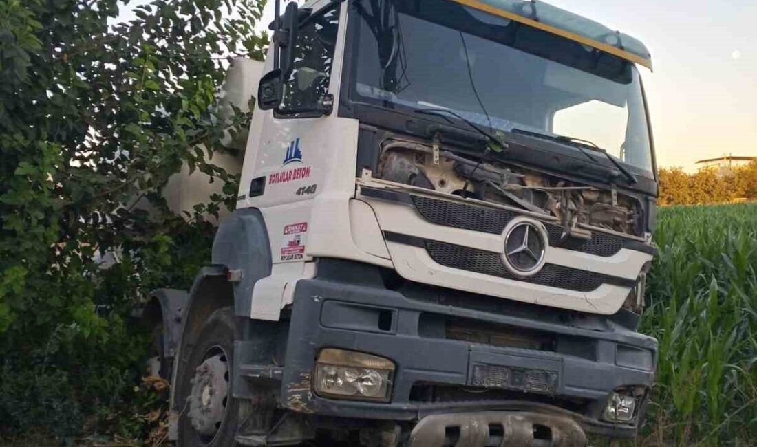 İncirliova ilçesinde meydana gelen elim kazada, kalp krizi geçiren beton