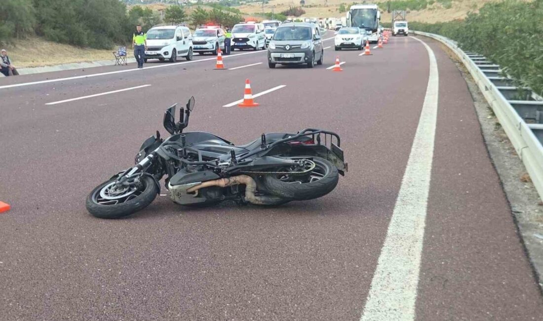 Bursa’da Gebze-Orhangazi-İzmir otoyolunda bir kamyonun arkasına çarpan motosiklet sürücüsü hayatını