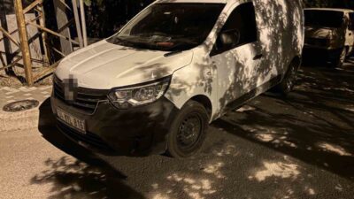 Melikgazi ilçesinde meydana gelen bir olayda, bir kamyonet sürücüsü çift