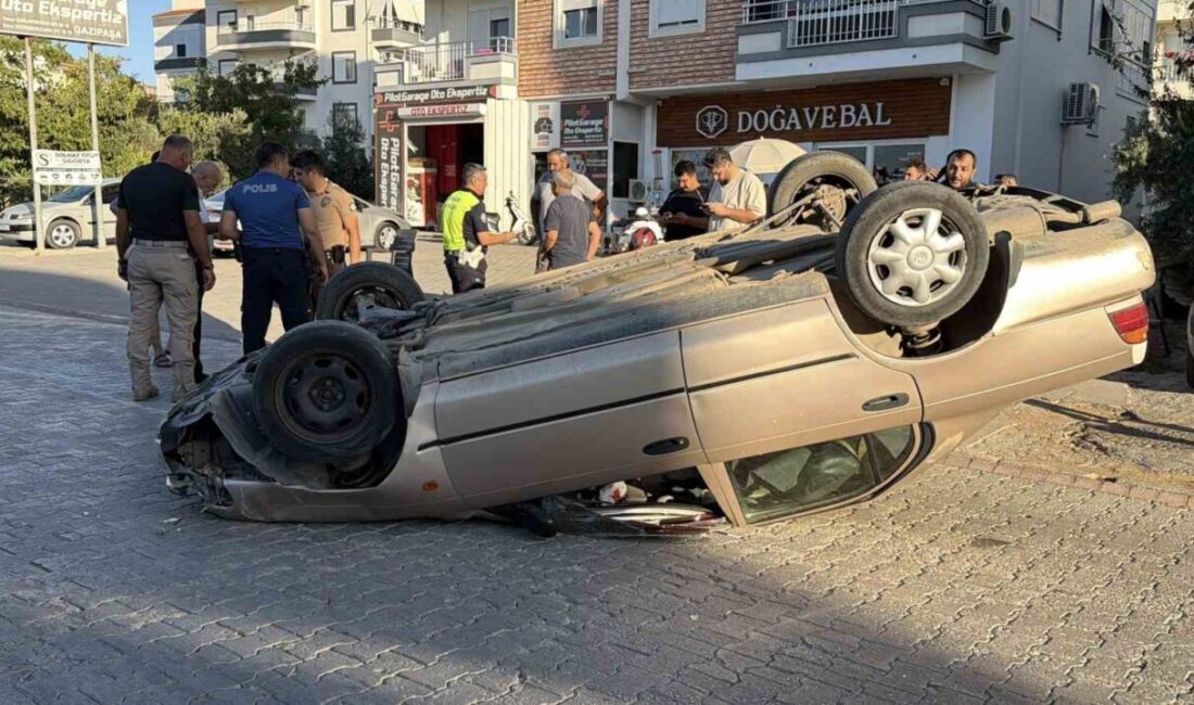 Gazipaşa ilçesinde meydana gelen trafik kazasında 1 kişi yaralandı. İki
