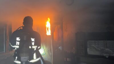 Karabük’te, Bahçelievler Mahallesi 115. Sokak’taki 5 katlı Huzur Apartmanı’nın 3.