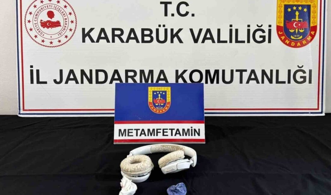 Karabük’te jandarma ekipleri tarafından düzenlenen 4 ayrı operasyonda uyuşturucu maddeler
