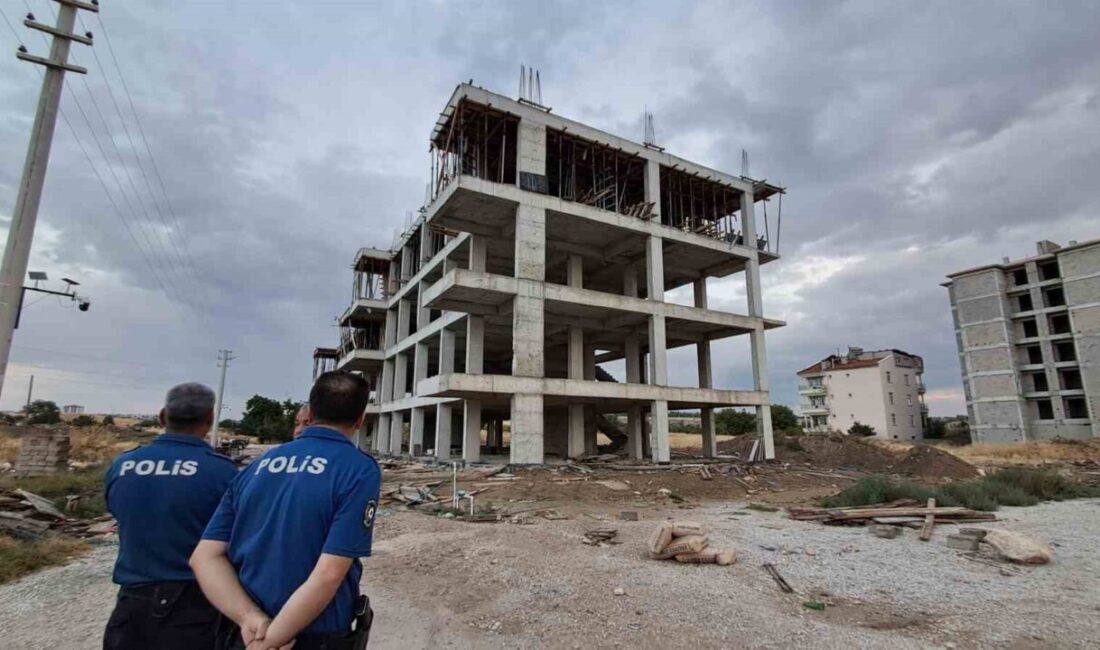 Karaman’da devam eden bir inşaat projesinde çalışan 41 yaşındaki bir