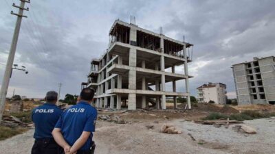 Karaman’da devam eden bir inşaat projesinde çalışan 41 yaşındaki bir