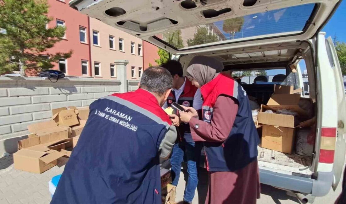 Karaman ilinde gerçekleştirilen “Gıda Güvenliği-1 Operasyonu”nda, insan sağlığını tehlikeye atan
