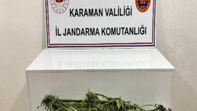 Karaman’da Jandarma ekiplerinin son bir hafta içerisinde gerçekleştirdiği asayiş, narkotik