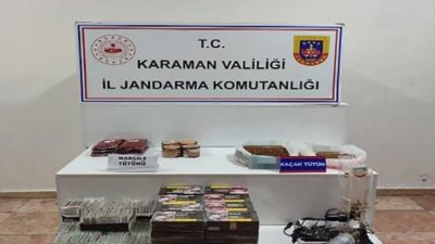 Karaman’da son bir hafta içerisinde gerçekleştirilen denetimlerde, İl Jandarma Komutanlığı