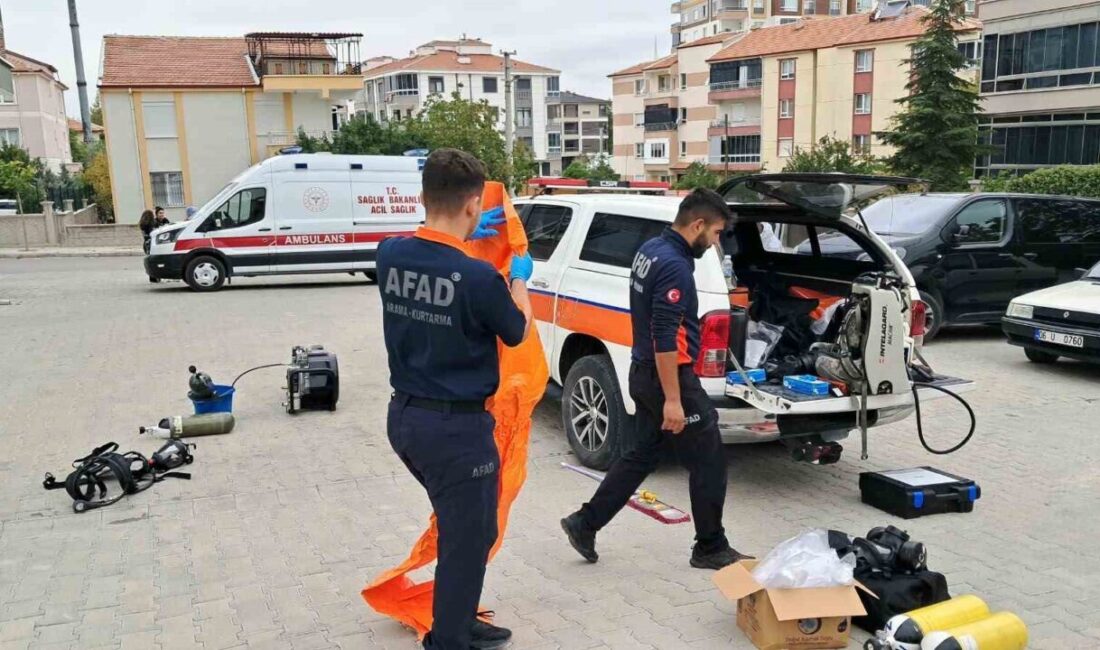 Karaman’da evlerinde ölü bulunan bir çiftin cenazelerinin çıkarılmasının ardından AFAD