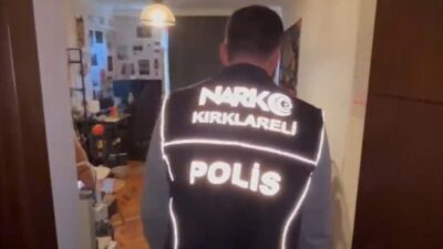 Kırklareli merkezli yürütülen bir operasyonda, kargo ve “drop” yöntemleriyle iletişim