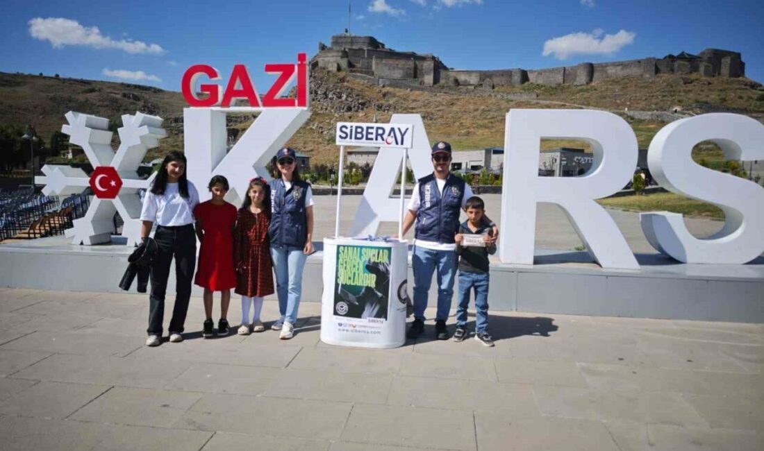 Kars’ta güvenlik ekipleri, halkı hedef alan internet ve sosyal medya