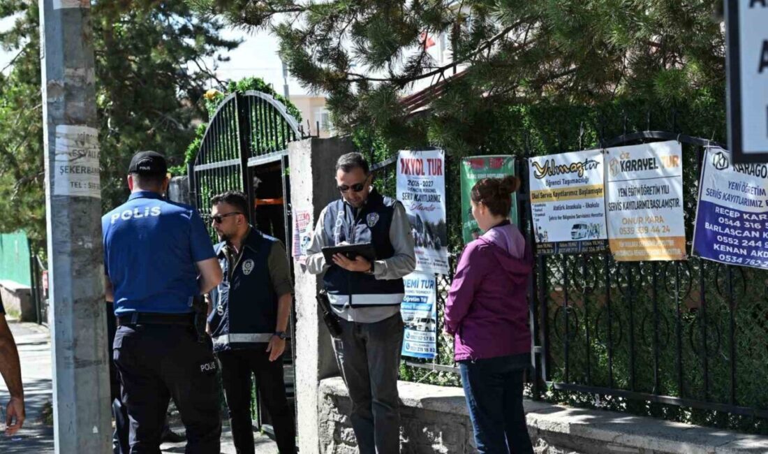 Kars Emniyet Müdürlüğü ekipleri, çocuk ve gençlerin güvenli bir eğitim